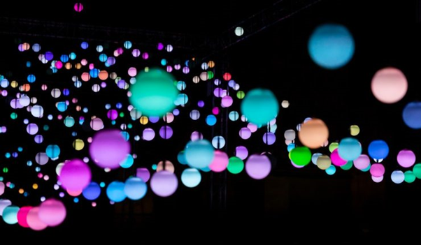 Spheres of light